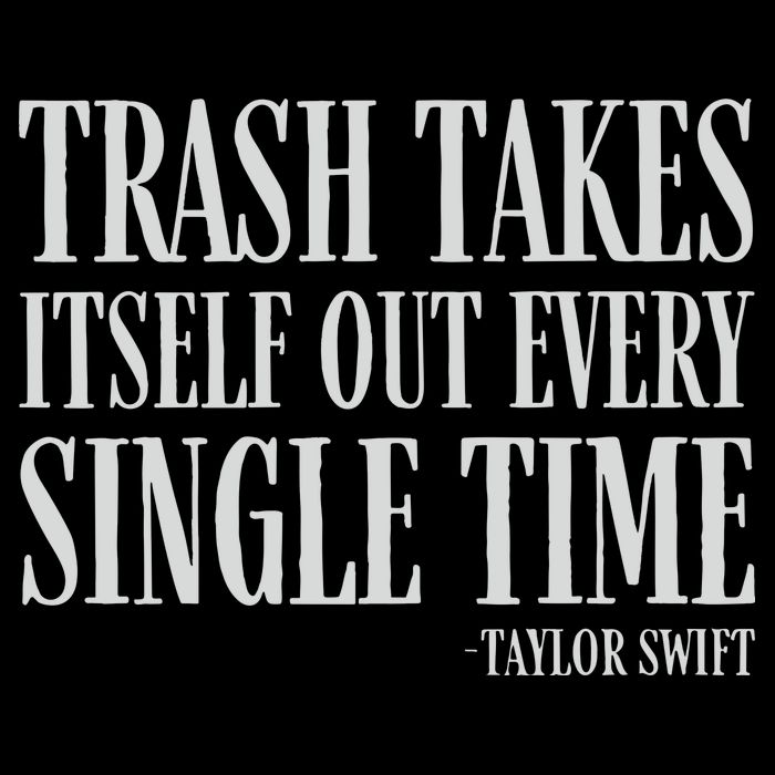 Trash Takes Itself Out Every Single Time Reputation Wool Snapback Cap