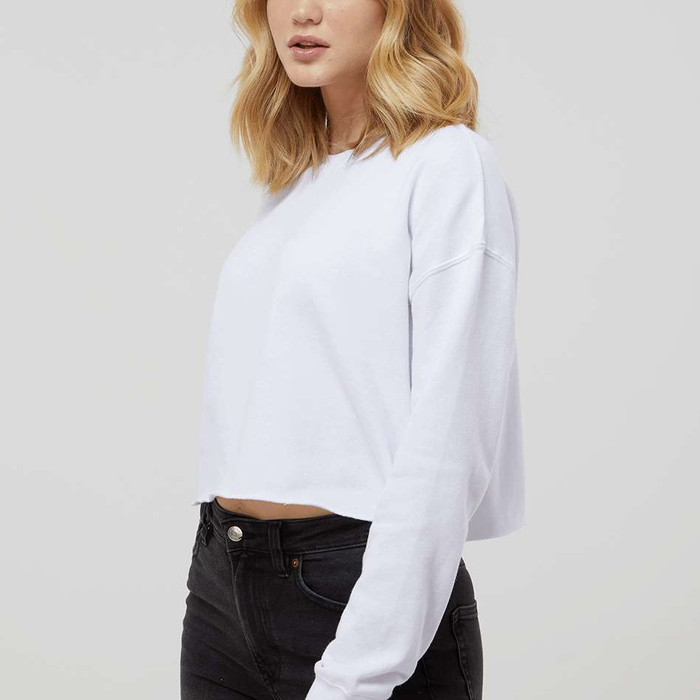 Trash Takes Itself Out Every Single Time Cropped Pullover Crew
