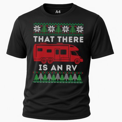 That There Is An RV Ugly Christmas Camping Holiday Performance Shirt