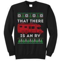That There Is An RV Ugly Christmas Camping Holiday Sweatshirt