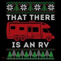 That There Is An RV Ugly Christmas Camping Holiday Bucket Hat