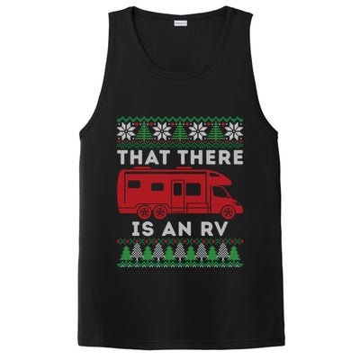 That There Is An RV Ugly Christmas Camping Holiday PosiCharge Competitor Tank