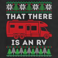 That There Is An Rv Ugly Christmas Camping Holiday Camper Cute Gift 11oz C Handle Ceramic Mug