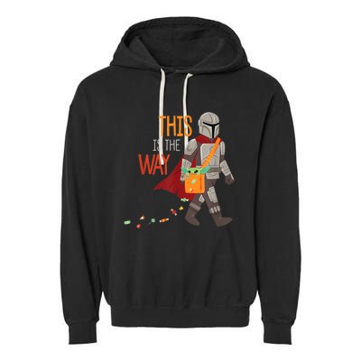 The This Is The Way Halloween Garment-Dyed Fleece Hoodie