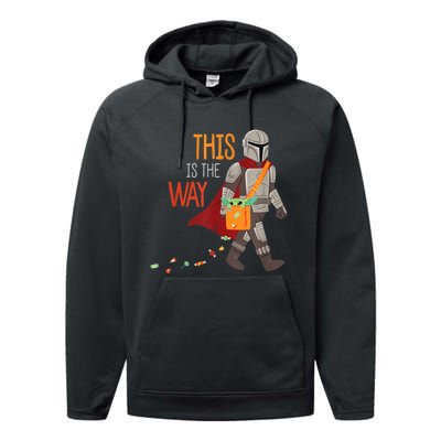 The This Is The Way Halloween Performance Fleece Hoodie