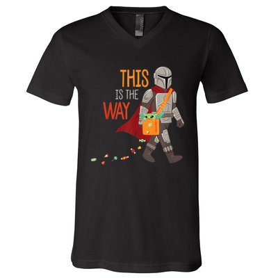 The This Is The Way Halloween V-Neck T-Shirt