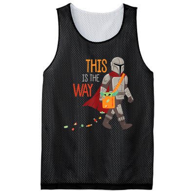 The This Is The Way Halloween Mesh Reversible Basketball Jersey Tank