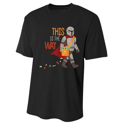 The This Is The Way Halloween Performance Sprint T-Shirt