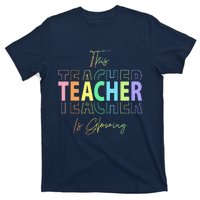 This Teacher Is Glowing Hello Summer Funny End Of School T-Shirt