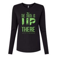 The Truth Is Up There Upper Peninsula Ufo Womens Cotton Relaxed Long Sleeve T-Shirt