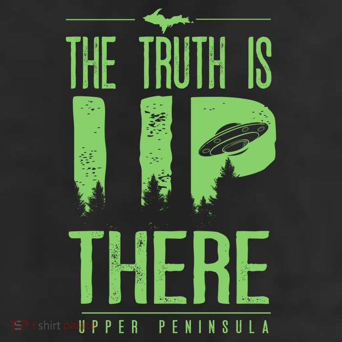 The Truth Is Up There Upper Peninsula Ufo 11oz C Handle Ceramic Mug