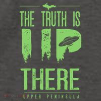 The Truth Is Up There Upper Peninsula Ufo Vector Backpack