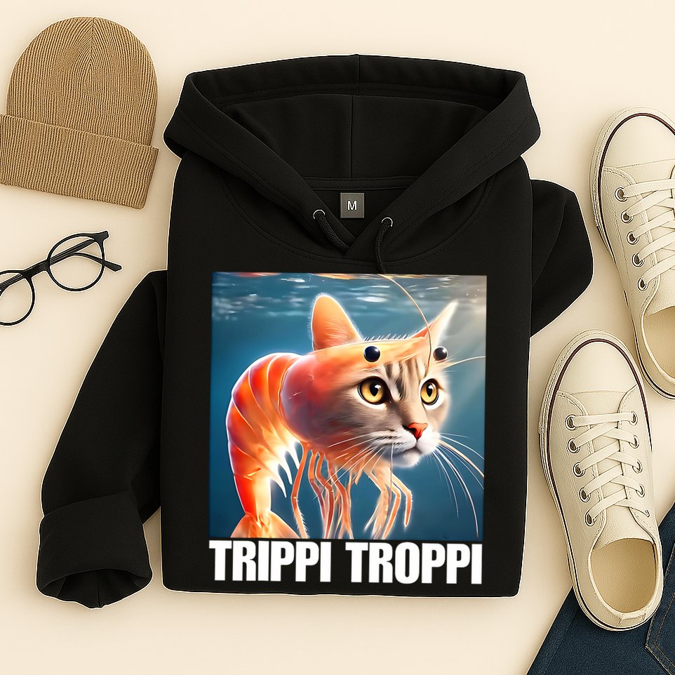 Trippi Troppi - Italian Brainrot Meme  Hoodie