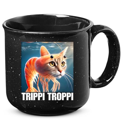Trippi Troppi - Italian Brainrot Meme  15oz Campfire Ceramic Mug