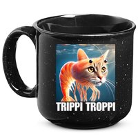 Trippi Troppi - Italian Brainrot Meme  15oz Campfire Ceramic Mug