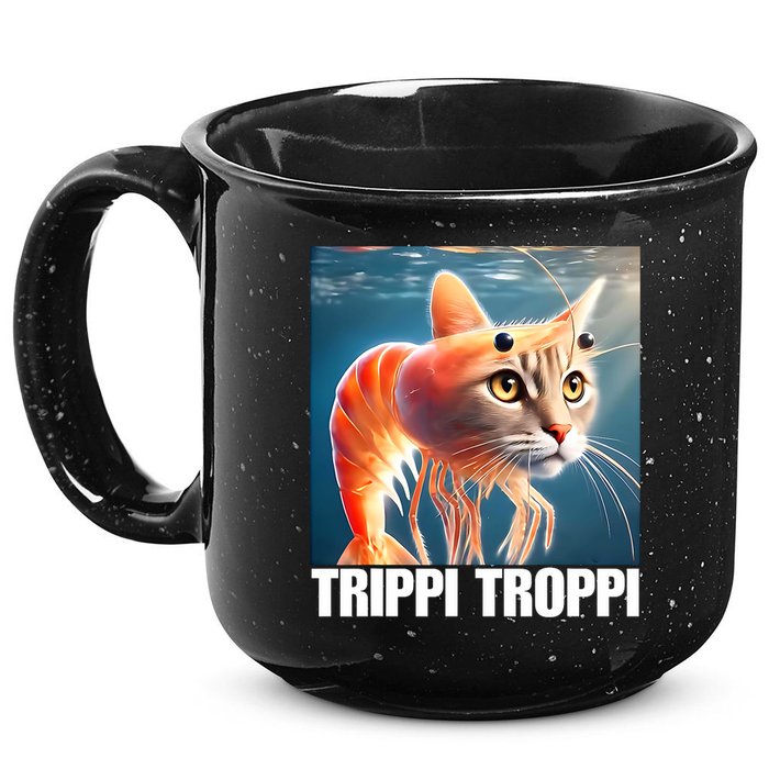 Trippi Troppi - Italian Brainrot Meme  15oz Campfire Ceramic Mug