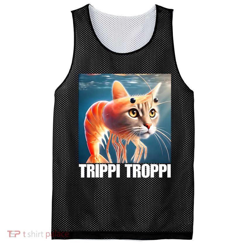 Trippi Troppi - Italian Brainrot Meme  Mesh Reversible Basketball Jersey Tank