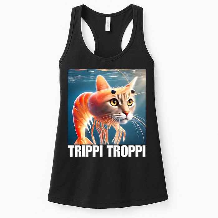 Trippi Troppi - Italian Brainrot Meme  Womens Tank Top