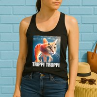 Trippi Troppi - Italian Brainrot Meme  Womens Tank Top