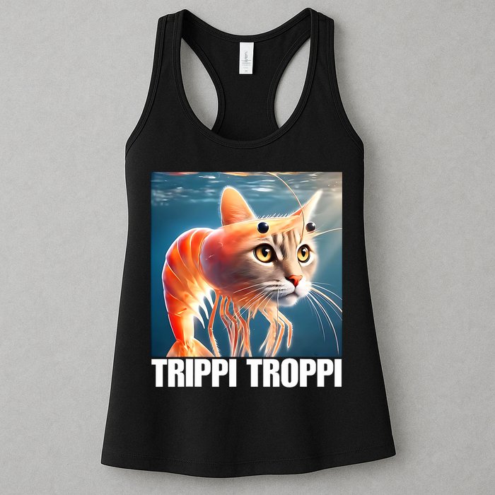 Trippi Troppi - Italian Brainrot Meme  Womens Tank Top