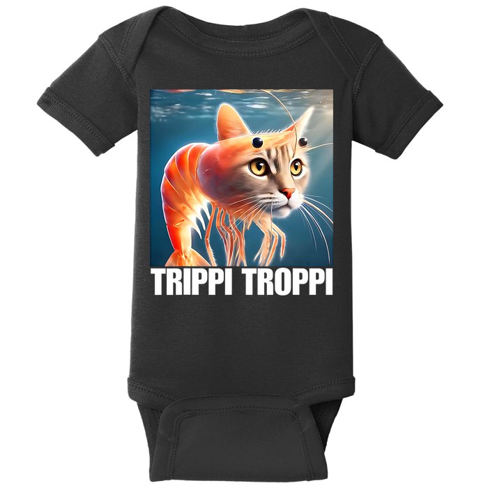 Trippi Troppi - Italian Brainrot Meme  Baby Bodysuit