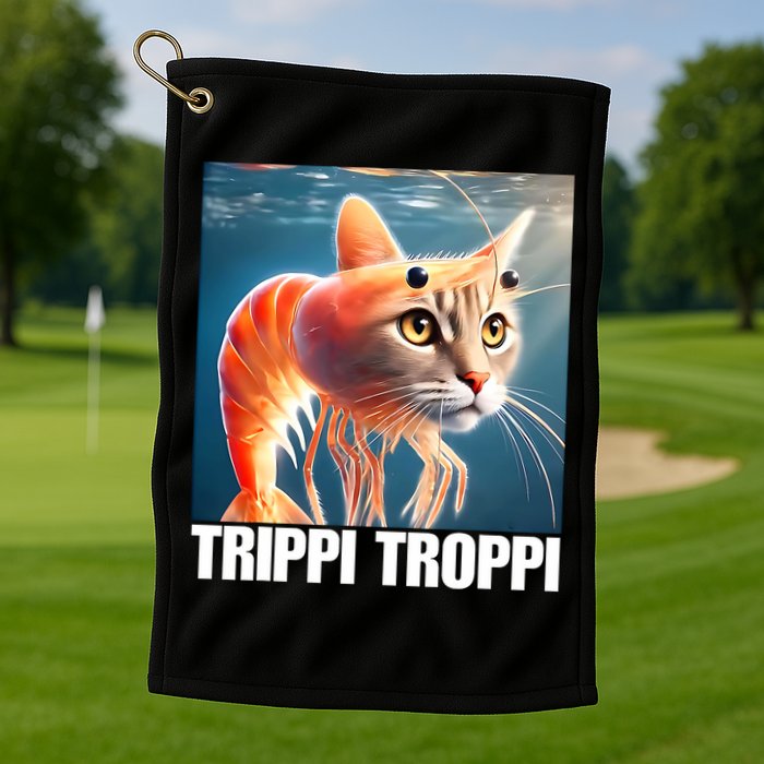 Trippi Troppi - Italian Brainrot Meme  Golf Towel