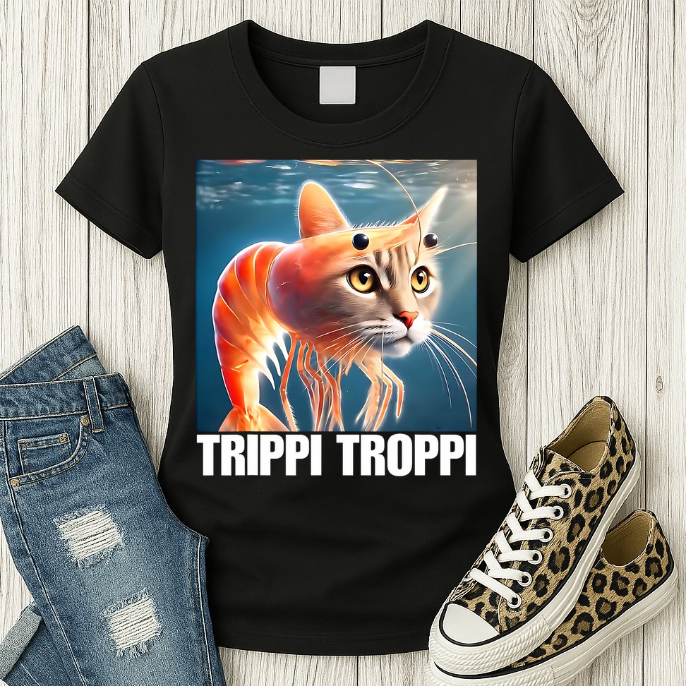 Trippi Troppi - Italian Brainrot Meme  Womens T-Shirt