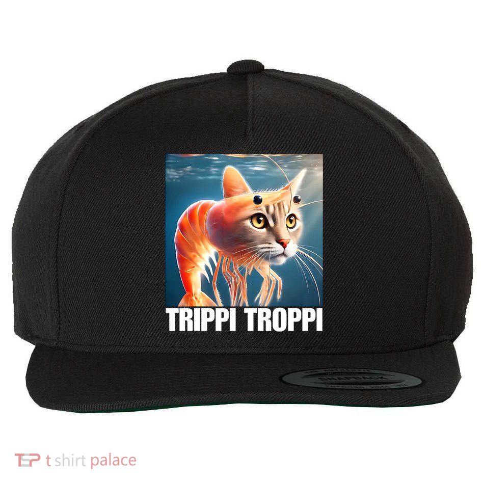 Trippi Troppi - Italian Brainrot Meme  Wool Snapback Cap