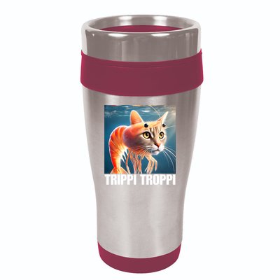Trippi Troppi - Italian Brainrot Meme  16oz Travel Tumbler