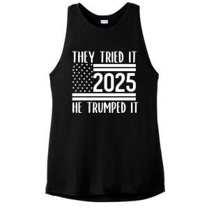 They Tried It He Trumped It 2025 Ladies PosiCharge Tri-Blend Wicking Tank