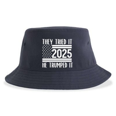 They Tried It He Trumped It 2025 Sustainable Bucket Hat