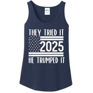 They Tried It He Trumped It 2025 Ladies Essential Tank