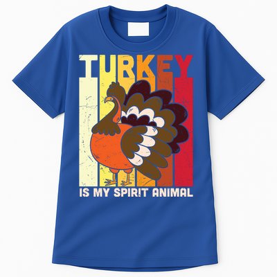 Thanksgiving Turkey Is My Spirit Animal Tall T-Shirt