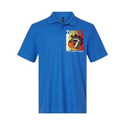 Thanksgiving Turkey Is My Spirit Animal Softstyle Adult Sport Polo