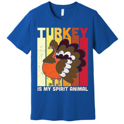 Thanksgiving Turkey Is My Spirit Animal Premium T-Shirt