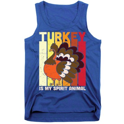 Thanksgiving Turkey Is My Spirit Animal Tank Top