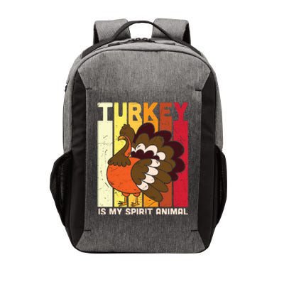 Thanksgiving Turkey Is My Spirit Animal Vector Backpack