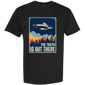 The Truth Is Out There Area 51 Alien UFO Garment-Dyed Heavyweight T-Shirt