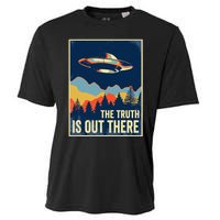 The Truth Is Out There Area 51 Alien UFO Cooling Performance Crew T-Shirt