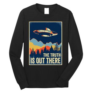 The Truth Is Out There Area 51 Alien UFO Long Sleeve Shirt