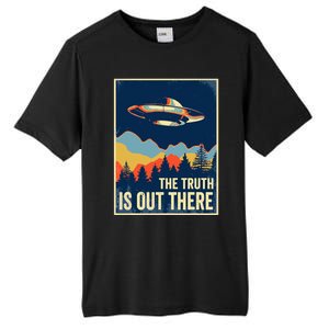 The Truth Is Out There Area 51 Alien UFO Tall Fusion ChromaSoft Performance T-Shirt