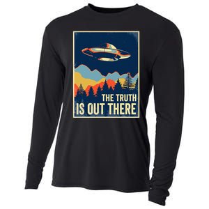 The Truth Is Out There Area 51 Alien UFO Cooling Performance Long Sleeve Crew