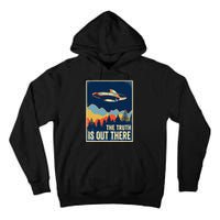 The Truth Is Out There Area 51 Alien UFO Tall Hoodie