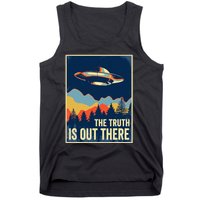 The Truth Is Out There Area 51 Alien UFO Tank Top