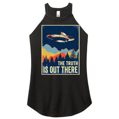 The Truth Is Out There Area 51 Alien UFO Women’s Perfect Tri Rocker Tank