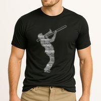 Trombone Trombonist Jazz Musician Cooling Performance Crew T-Shirt