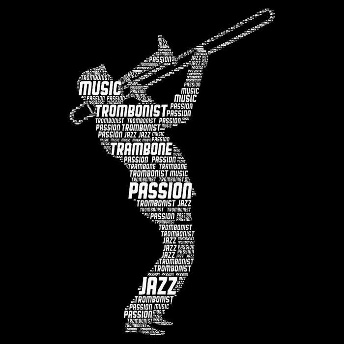 Trombone Trombonist Jazz Musician Cooling Performance Crew T-Shirt