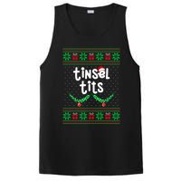 Tinsel Tits Jingle Balls Funny Matching Couple Ugly Christmas Sweater PosiCharge Competitor Tank