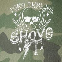 Take This Job And Shove It Teacher And Technician Work Legacy Tie Dye Trucker Hat