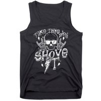 Take This Job And Shove It Teacher And Technician Work Tank Top